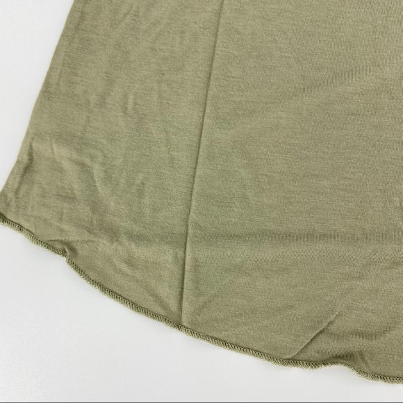 NEW Nordstrom Treasure & Bond Easy Swing Short Sleeve Tee Green Size 10/12 - Picture 8 of 12